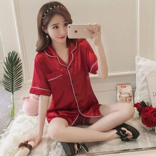 Luxury ladies pajamas (short sleeve &Short)