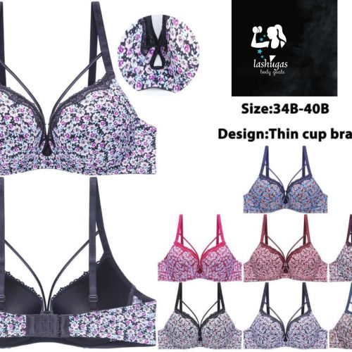 Flower design bra #717