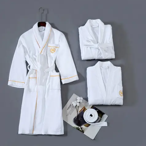 high quality fluffy luxury bathrobe