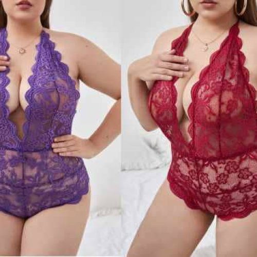 Plus size sexy lingerie 013